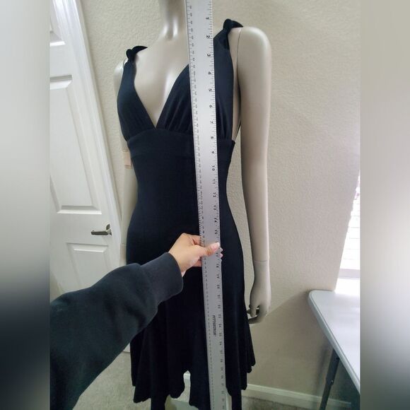 Black DZ Long Black Dress - Picture 11 of 12